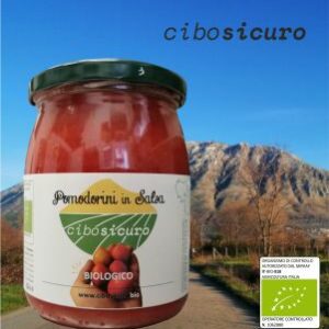 Conserva di pomodoro datterino in salsa biologico