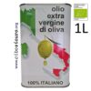 Olio extravergine di OLIVA Biologico Bio Napoli