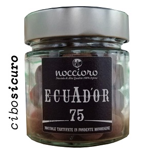 Ecuador 75 - Nocciole tartufate Fondenti (120g)