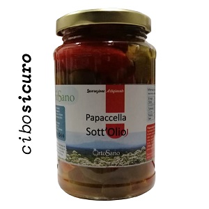 papaccelle sott'olio 370ml