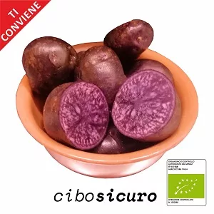 patata viola biologica napoli