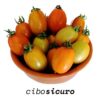 Pomodori Piccadilly Bio da Insalata in un recipiente, varietà mista di colori