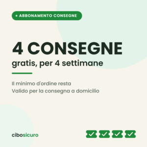 Abbonamento Consegne — 4 settimane di consegna gratuita